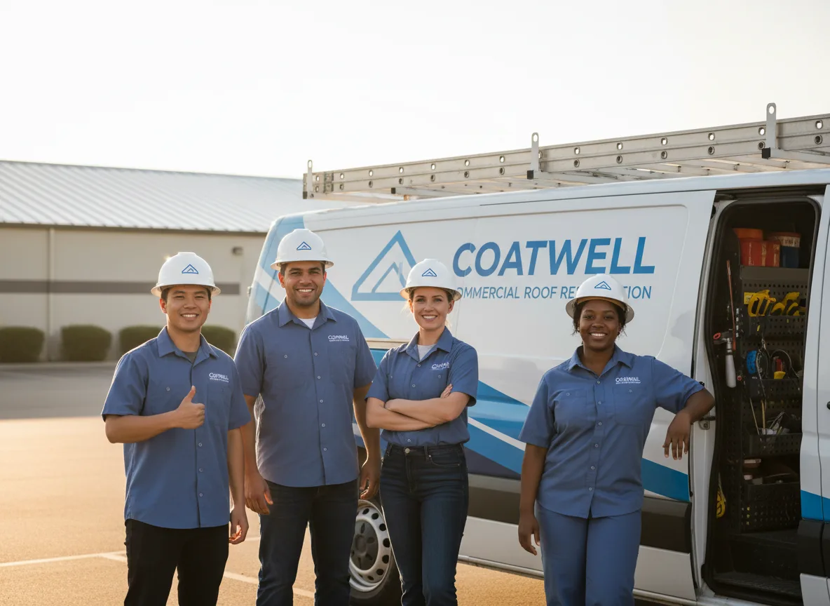 Commercial roof coating company in West Salem, WI